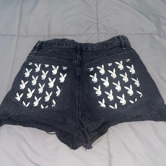 COPY - Playboy x Pacsun denim shorts - Picture 2 of 7